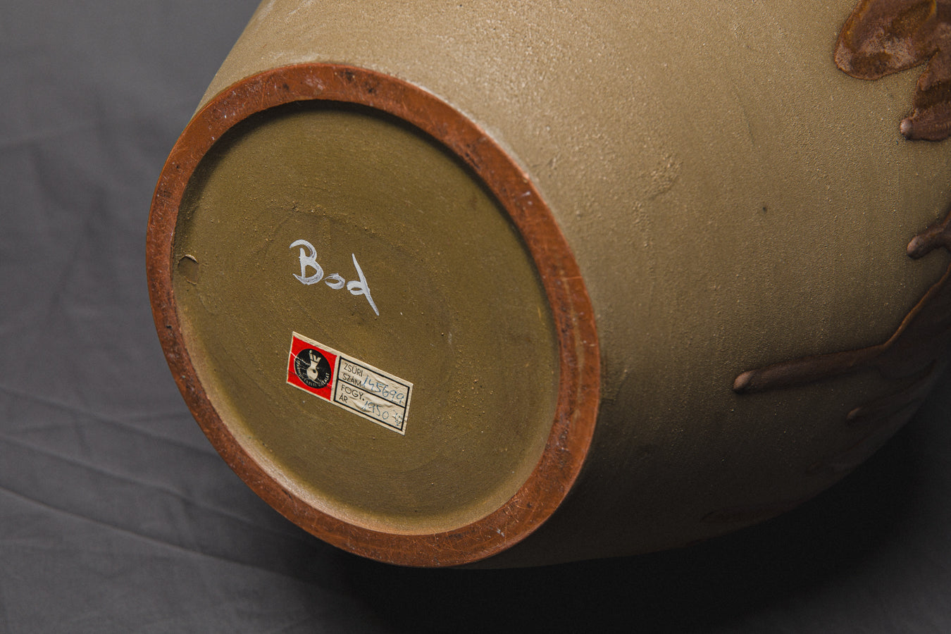 Large FLOOR VASE by Éva Bod _ 896