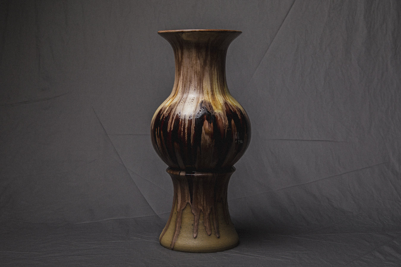 Large FLOOR VASE by Éva Bod _ 897