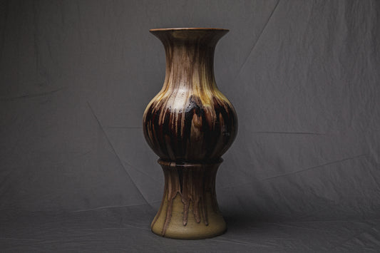 Large FLOOR VASE by Éva Bod _ 897