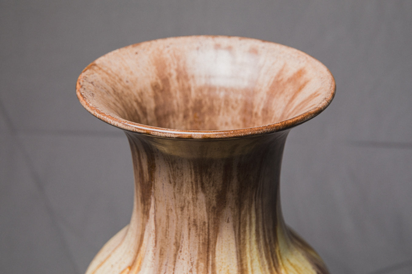 Large FLOOR VASE by Éva Bod _ 897