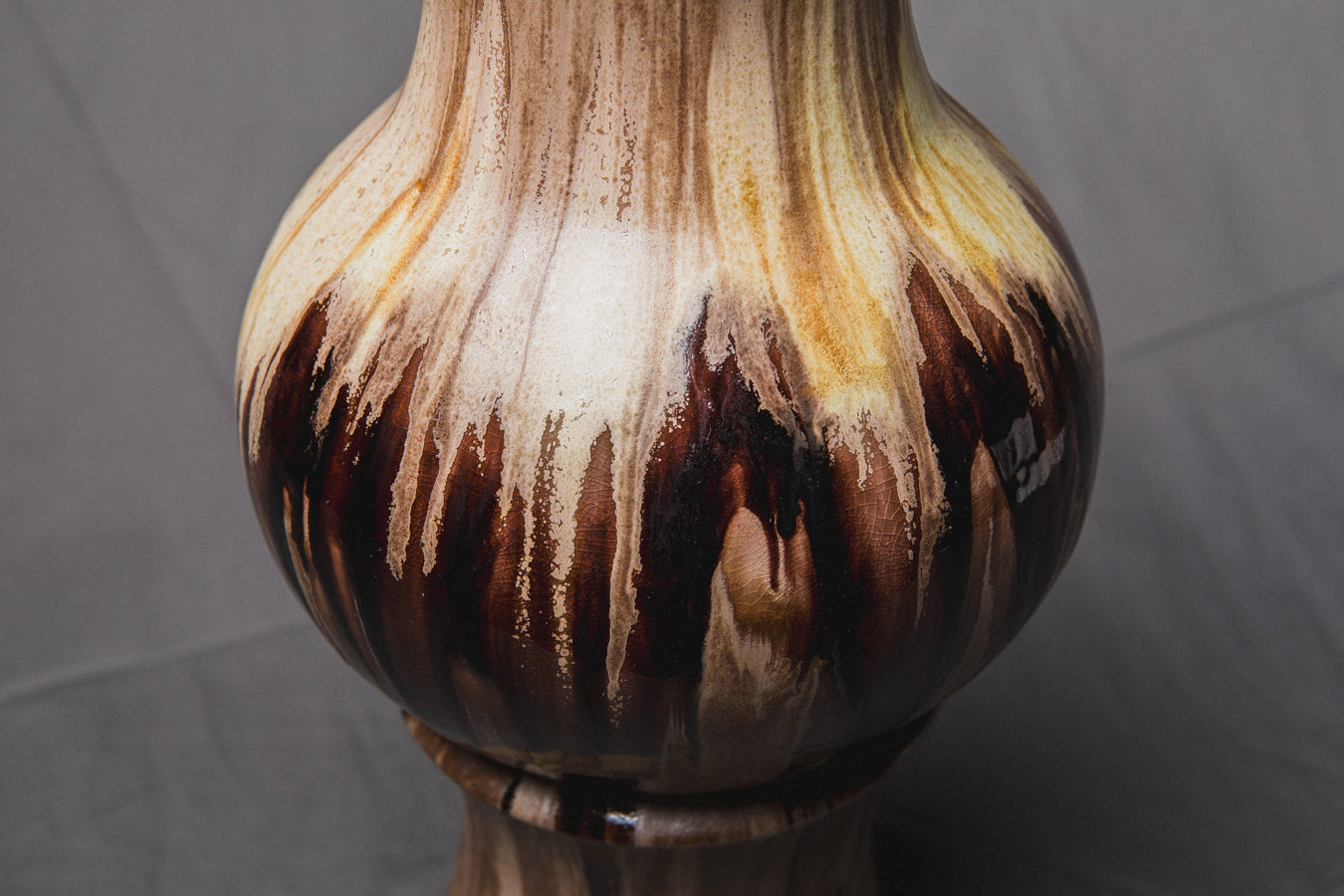 Large FLOOR VASE by Éva Bod _ 897