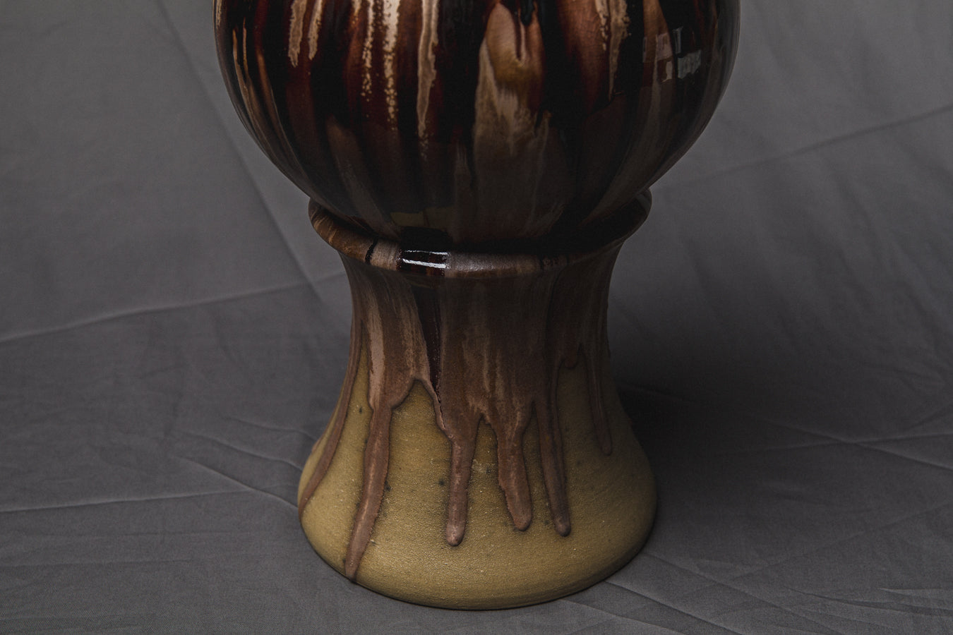 Large FLOOR VASE by Éva Bod _ 897