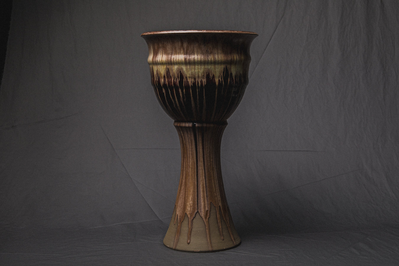 Large FLOOR VASE by Éva Bod _ 898