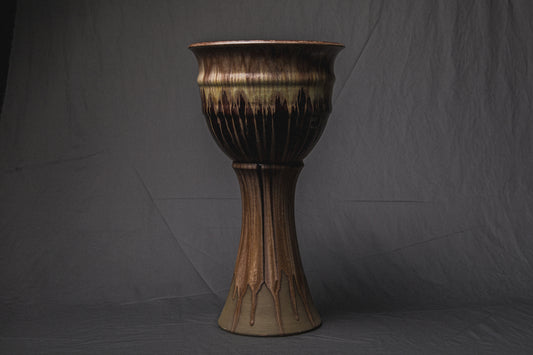 Large FLOOR VASE by Éva Bod _ 898