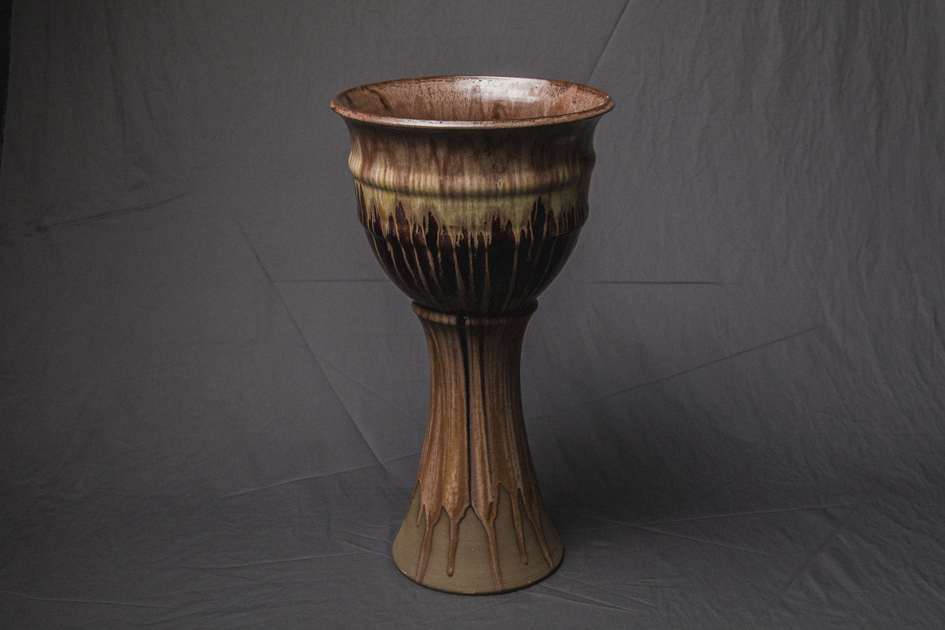 Large FLOOR VASE by Éva Bod _ 898