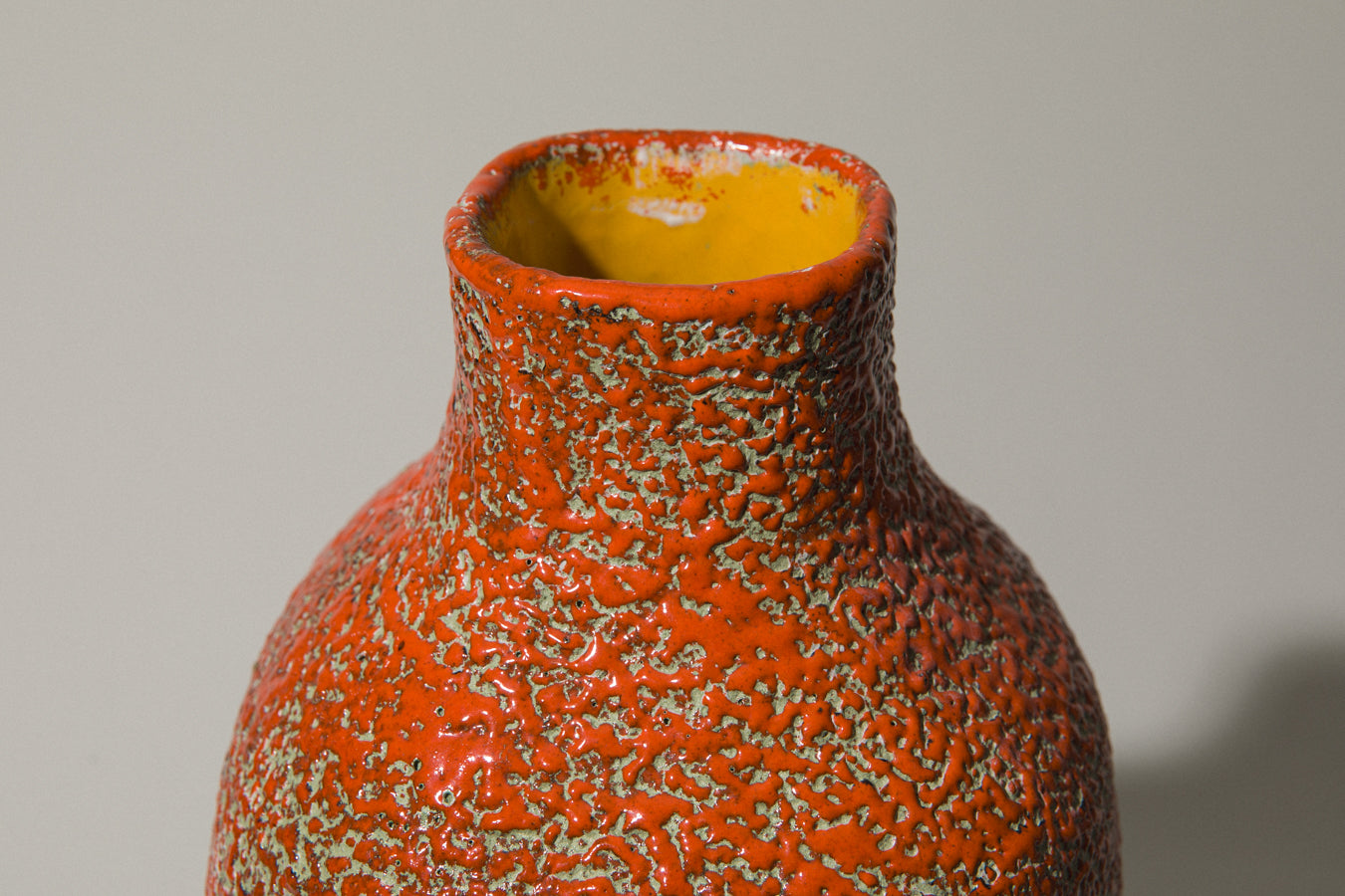 Large FLOOR VASE by Pesthidegkút Ceramics Factory