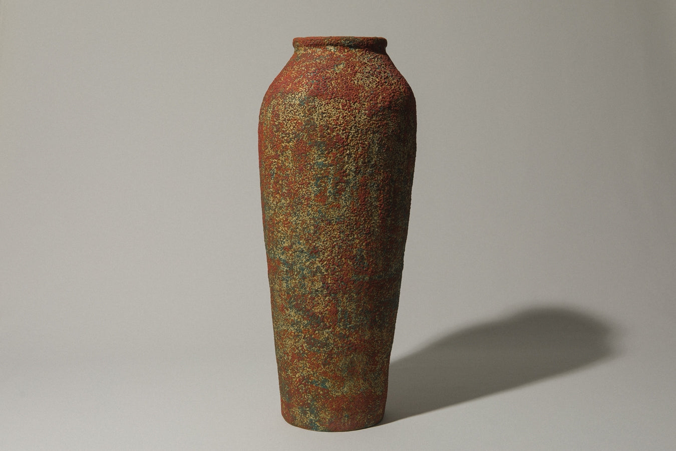 Large FLOOR VASE by Pesthidegkút Ceramics Factory