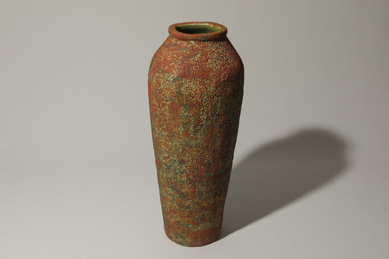 Large FLOOR VASE by Pesthidegkút Ceramics Factory