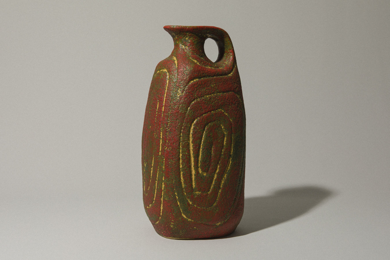 Large FLOOR VASE by Pesthidegkút Ceramics Factory