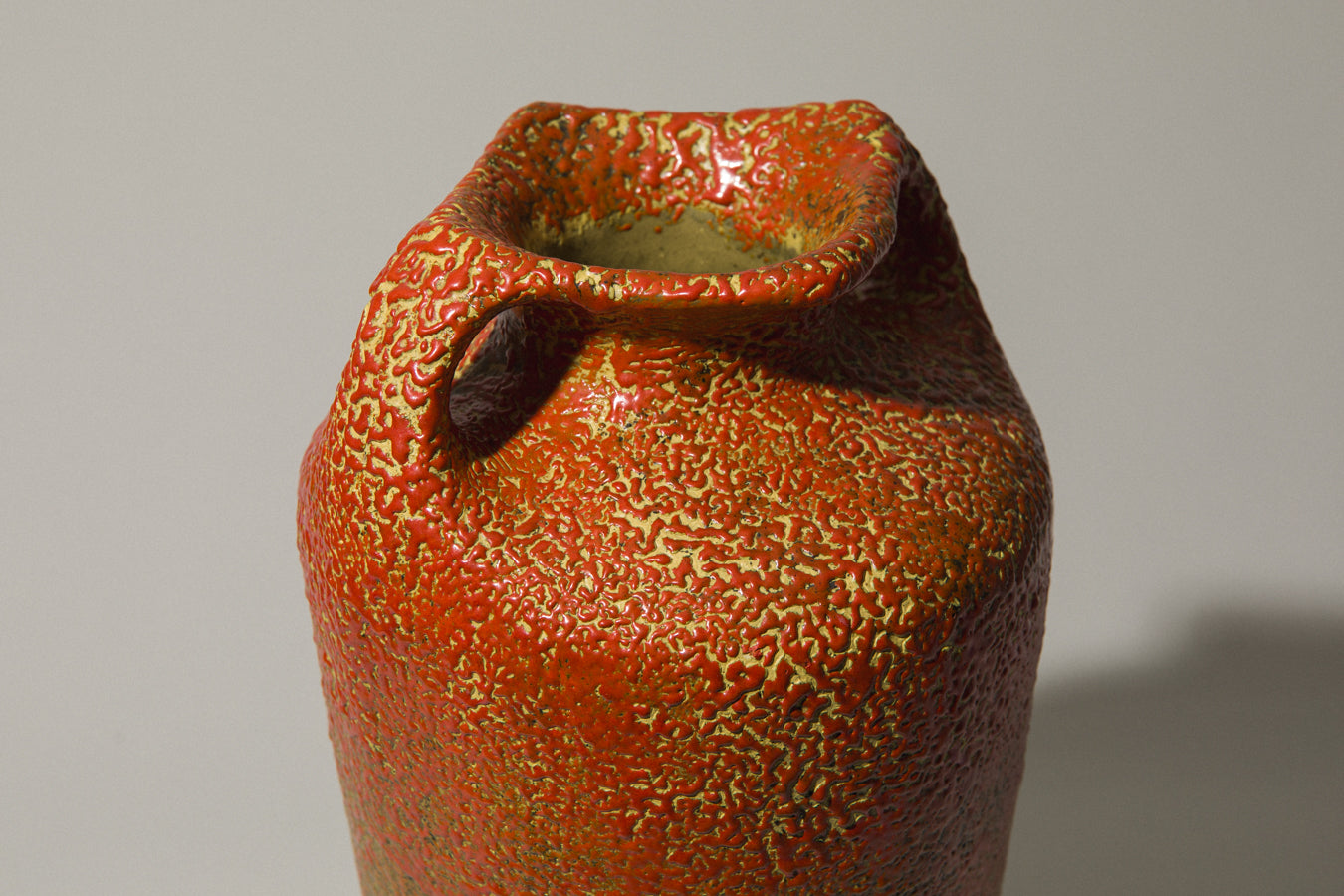 Large FLOOR VASE by Pesthidegkút Ceramics Factory _ 753