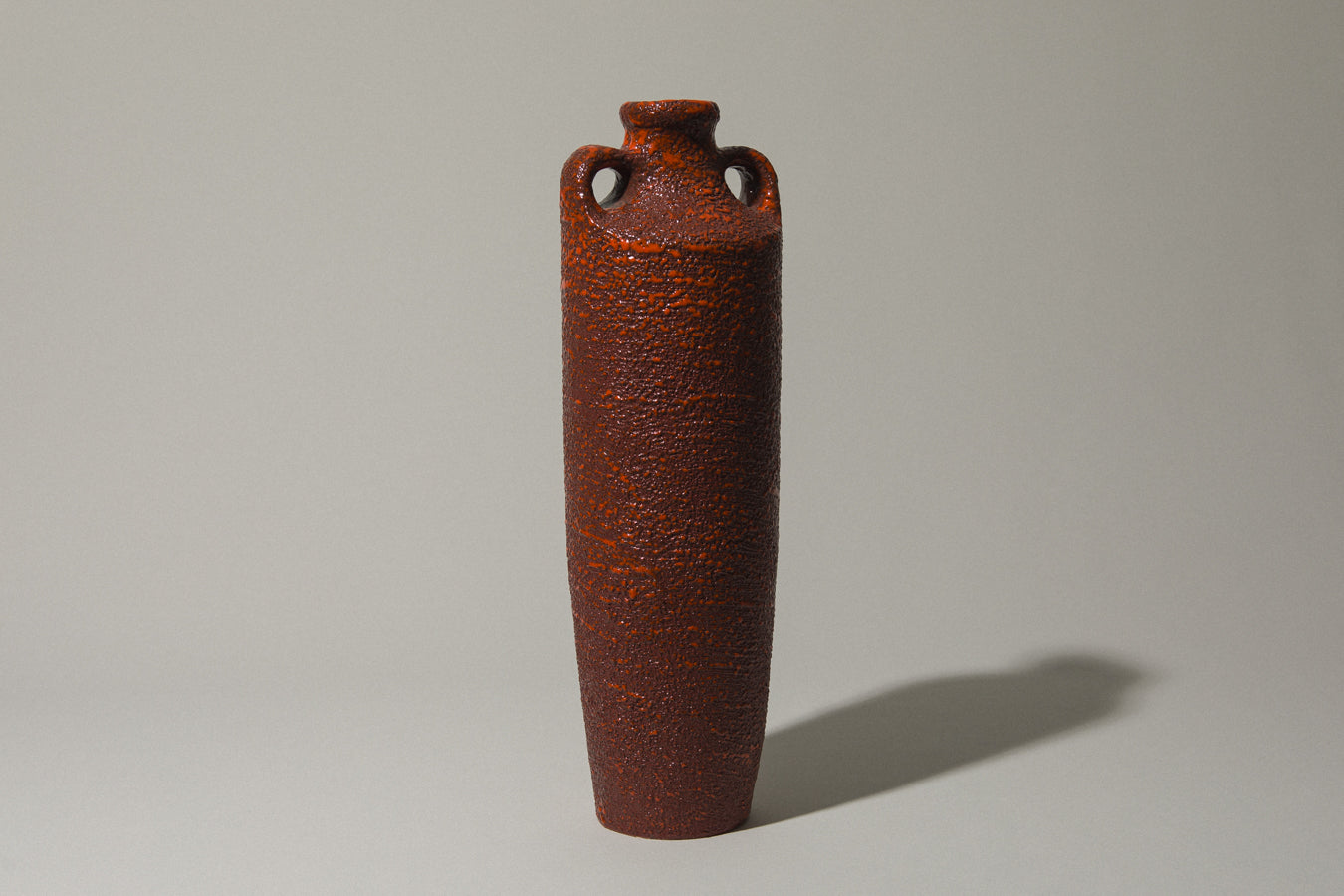 Tall VASE with handles by Pesthidegkút Ceramics Factory _ 759