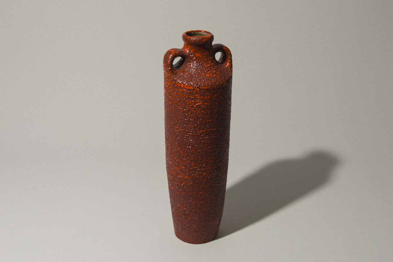 Tall VASE with handles by Pesthidegkút Ceramics Factory _ 759