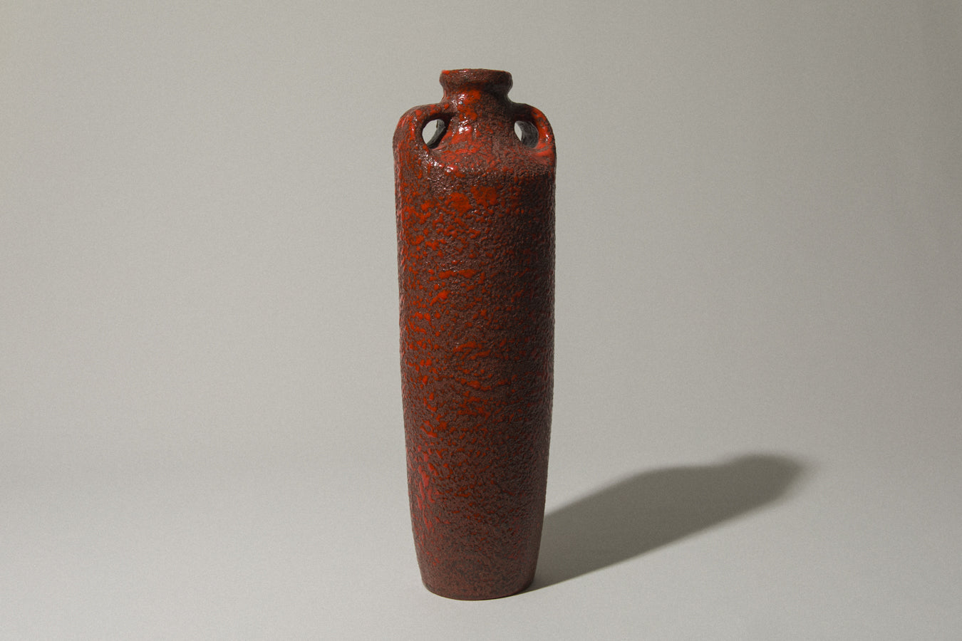 Tall VASE with handles by Pesthidegkút Ceramics Factory _ 760R