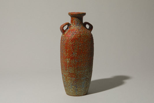 Medium two-handled VASE by Pesthidegkút Ceramics Factory _ 761