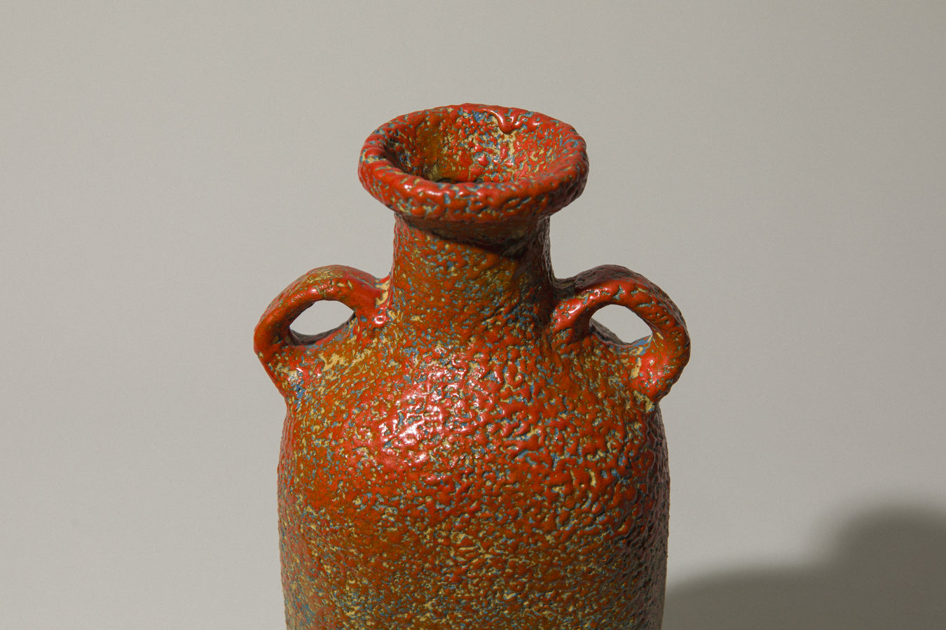 Medium two-handled VASE by Pesthidegkút Ceramics Factory _ 762