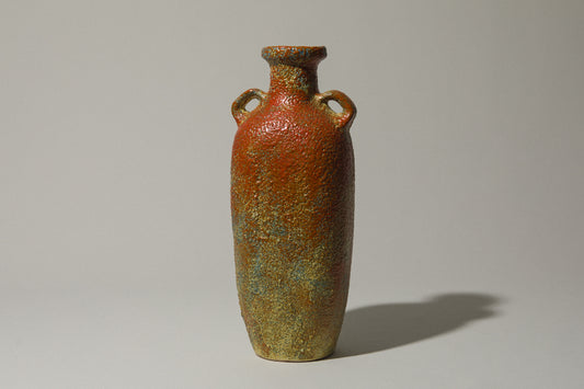 Medium two-handled VASE by Pesthidegkút Ceramics Factory _ 763