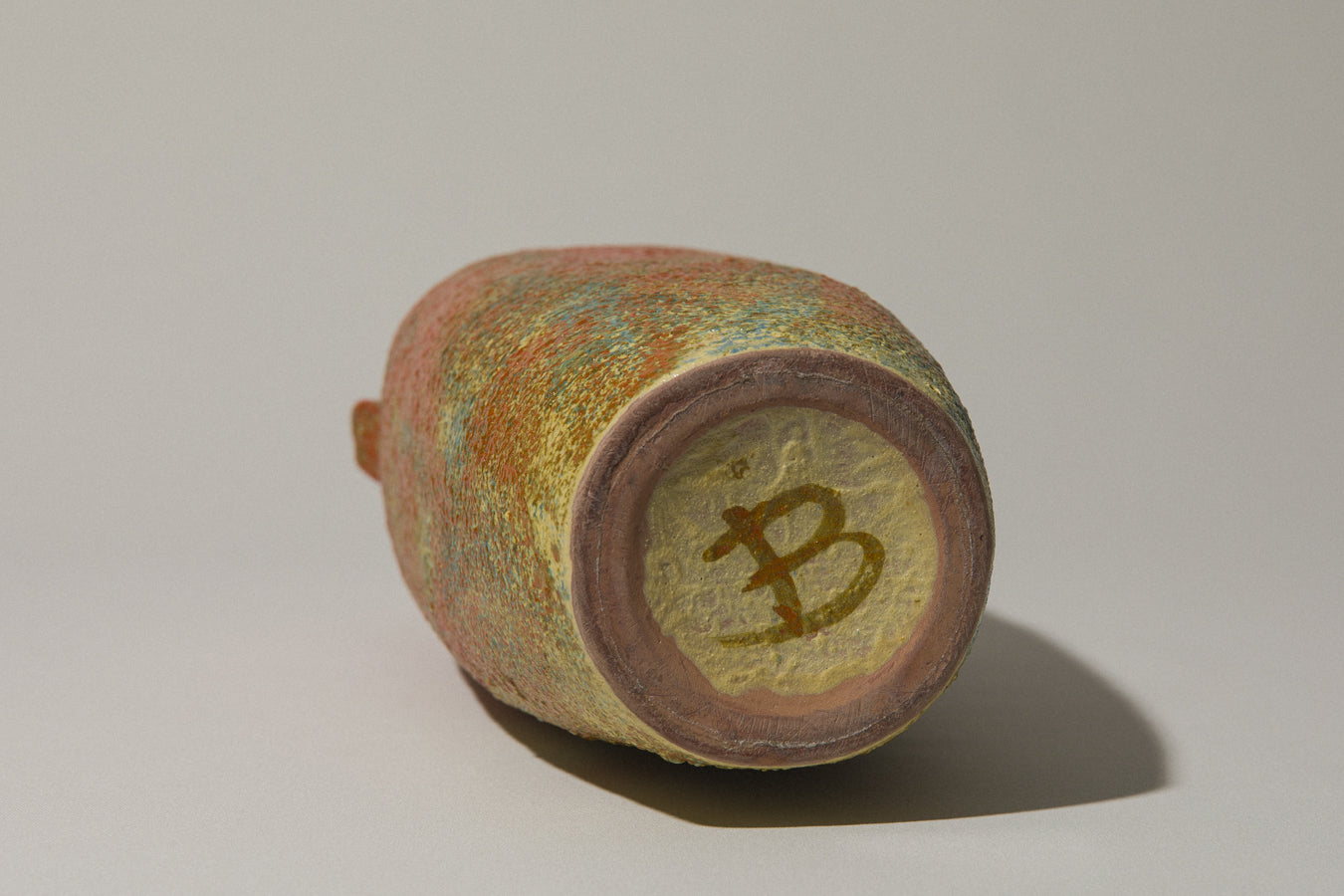 Medium two-handled VASE by Pesthidegkút Ceramics Factory _ 763