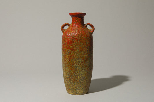 Medium two-handled VASE by Pesthidegkút Ceramics Factory _ 764
