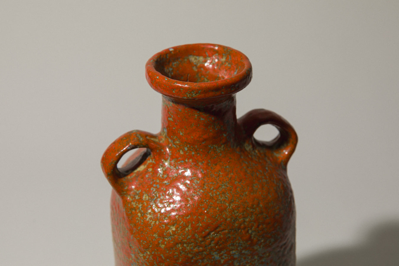 Medium two-handled VASE by Pesthidegkút Ceramics Factory _ 766R