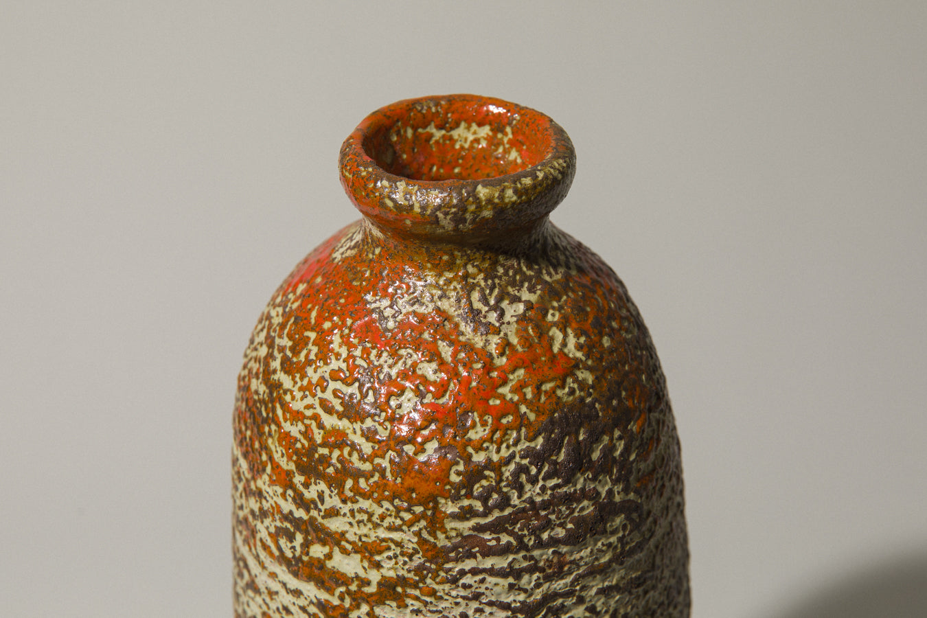 Cylindrical VASE by Pesthidegkút Ceramics Factory