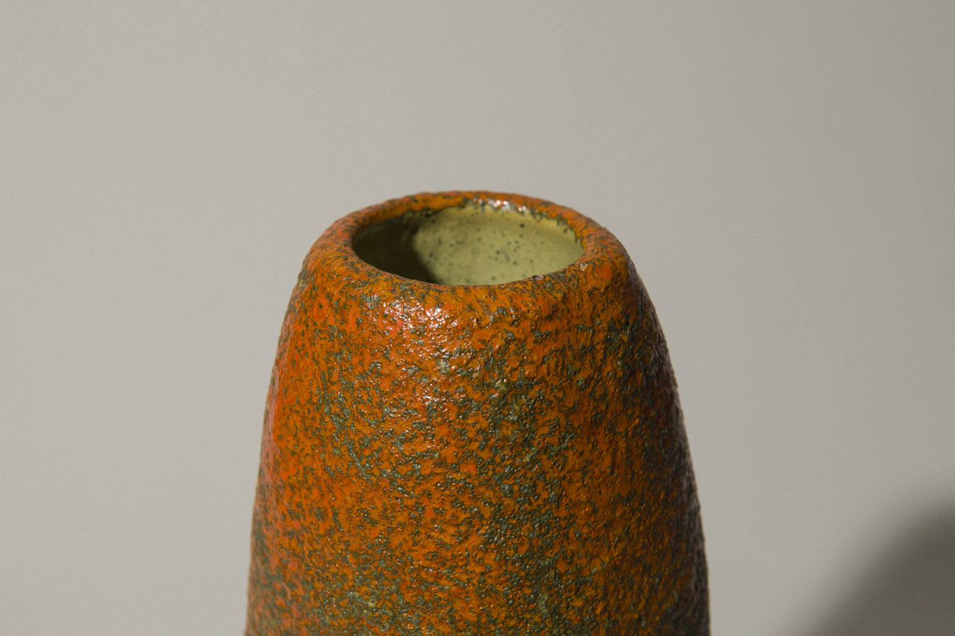 Tall cigar VASE by Pesthidegkút Ceramics Factory _ 780