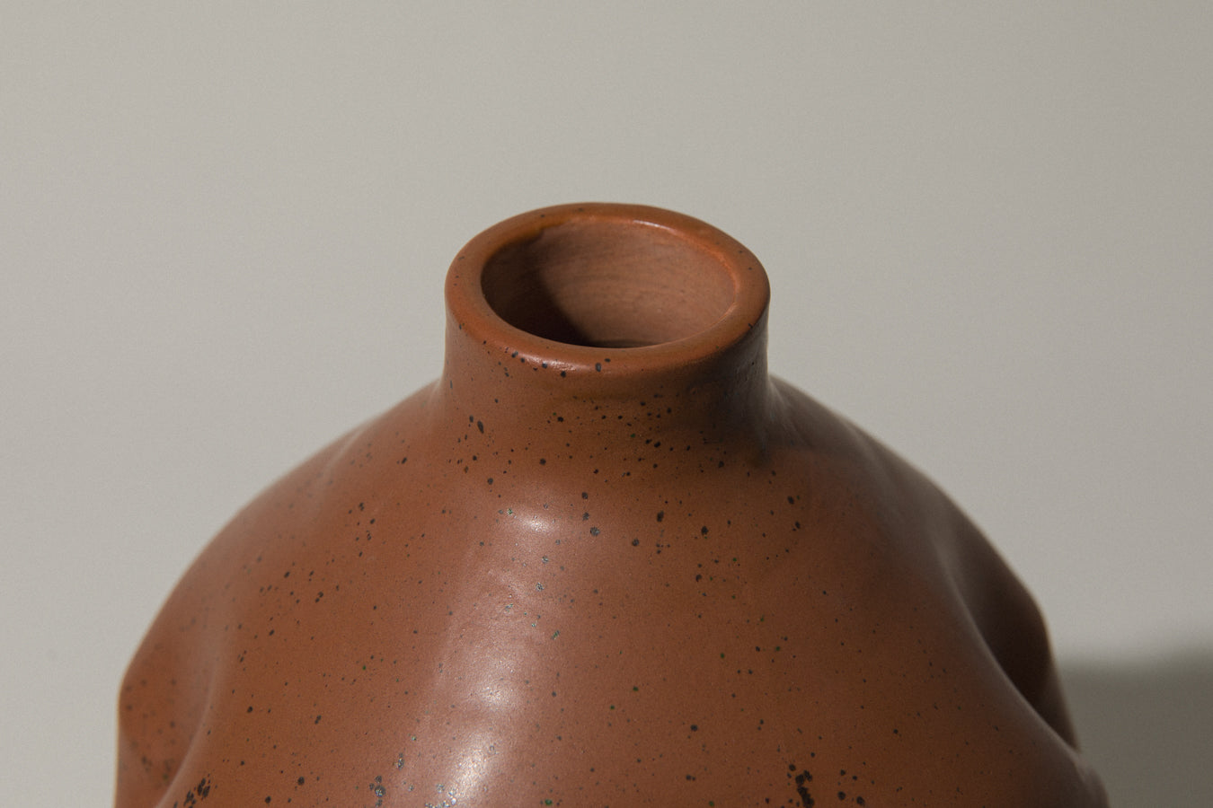Contemporary ceramic VASE by László Mácsai