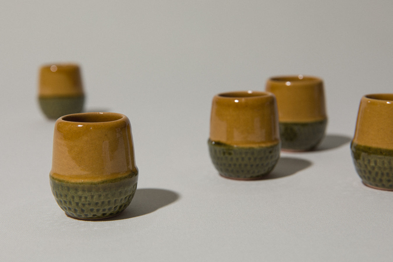 Set of six acorn SHOOTERS _ 842
