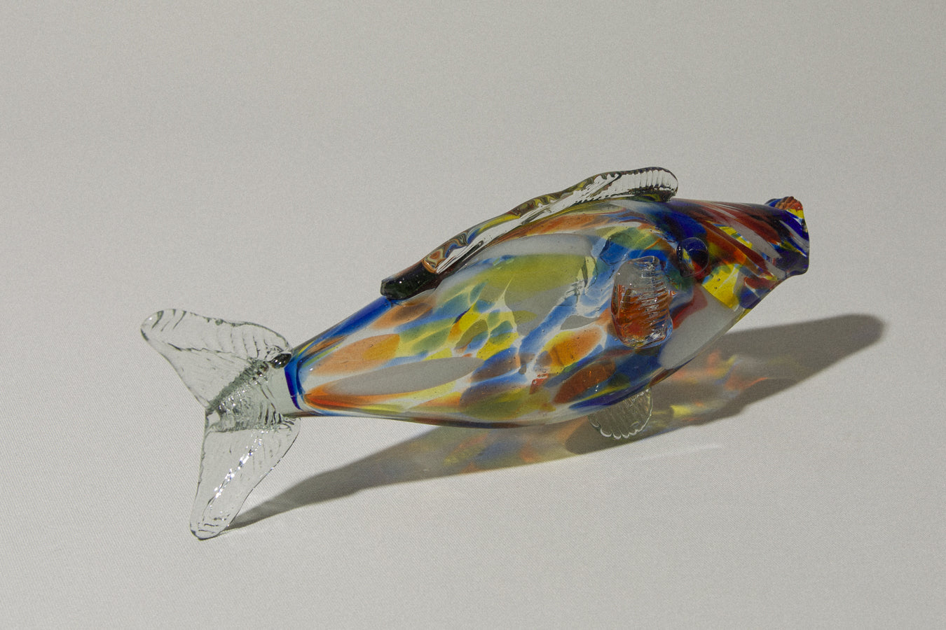 Speckled glass fish SCULPTURE