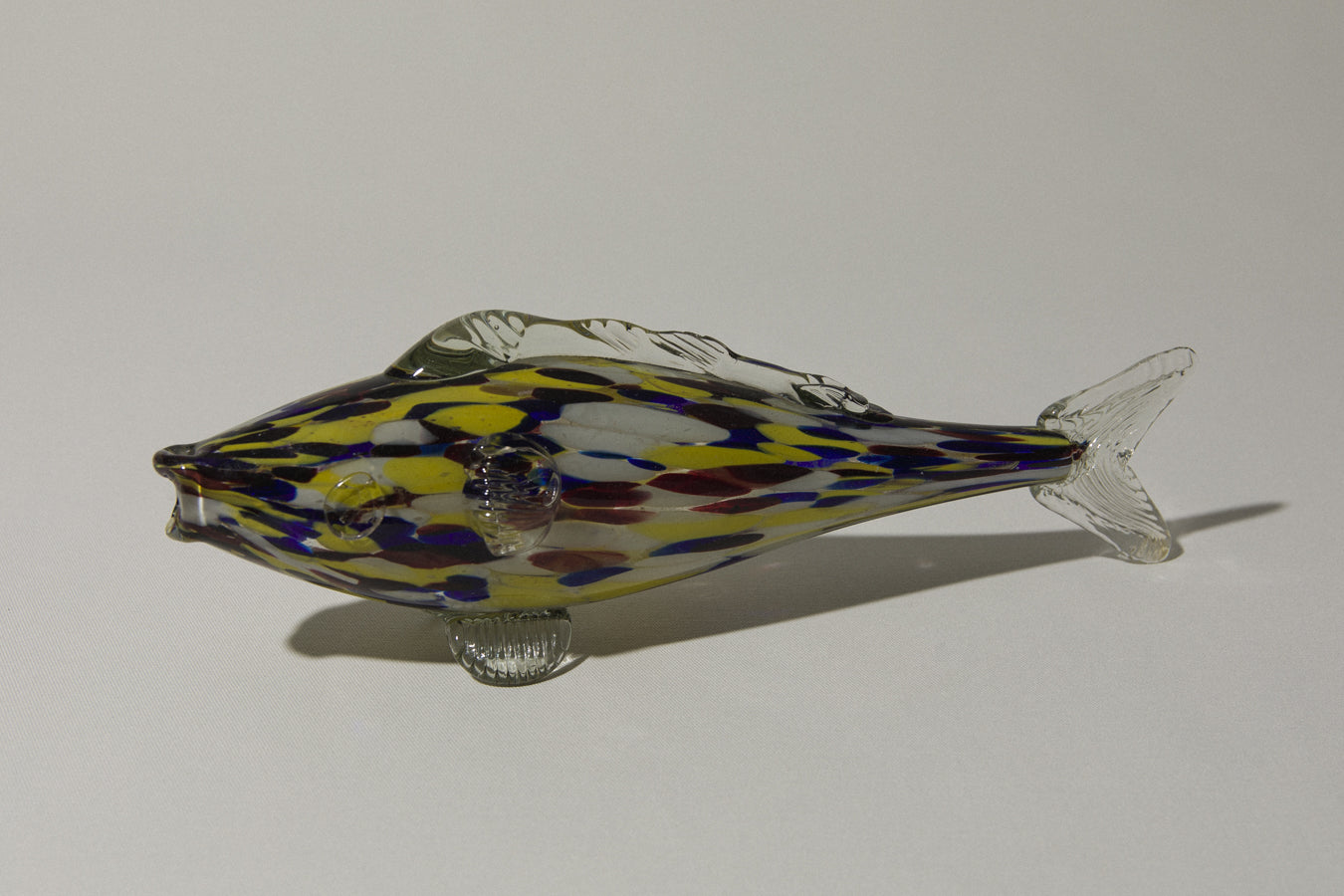 Speckled glass fish SCULPTURE