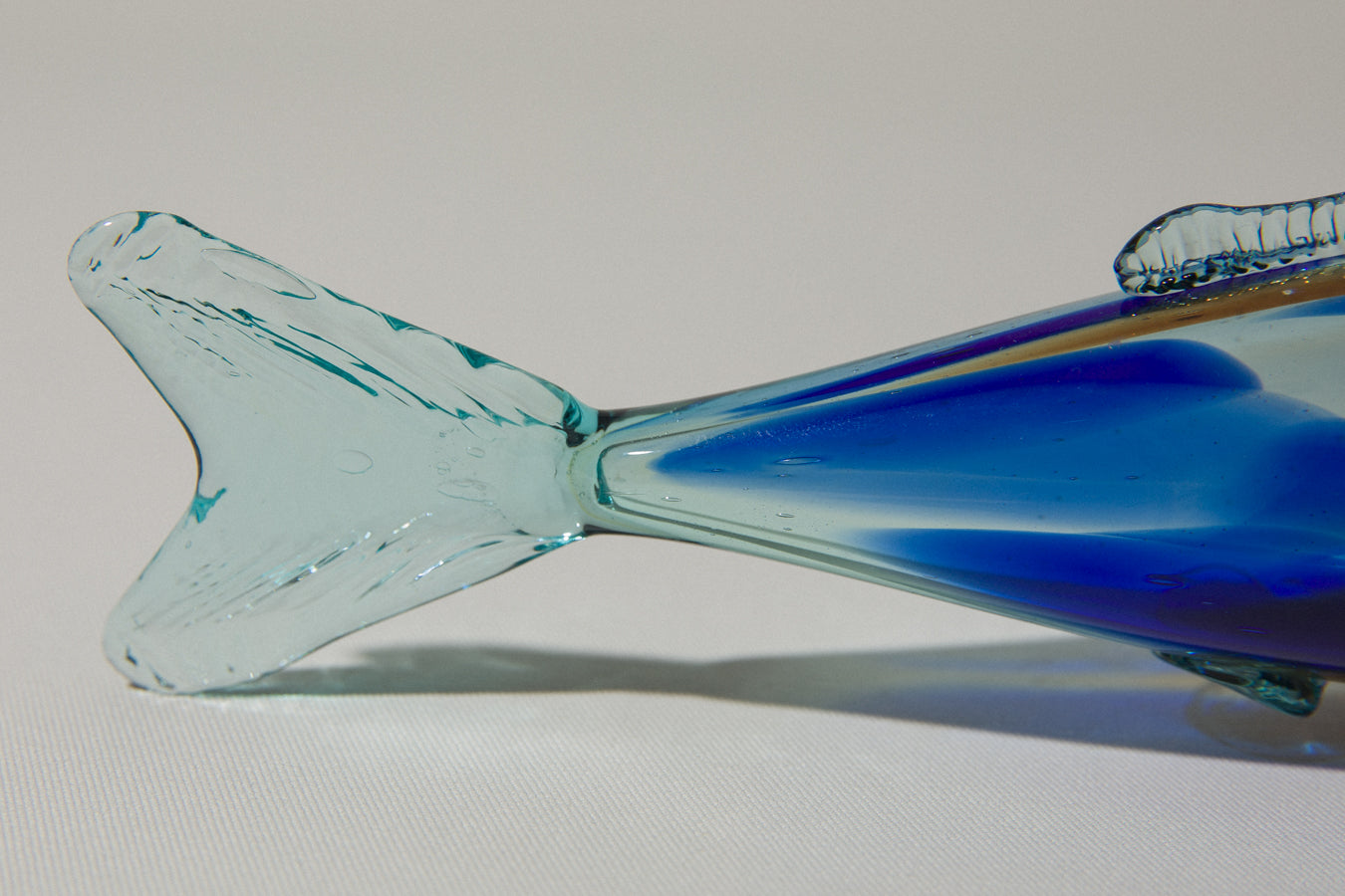 Speckled glass fish SCULPTURE