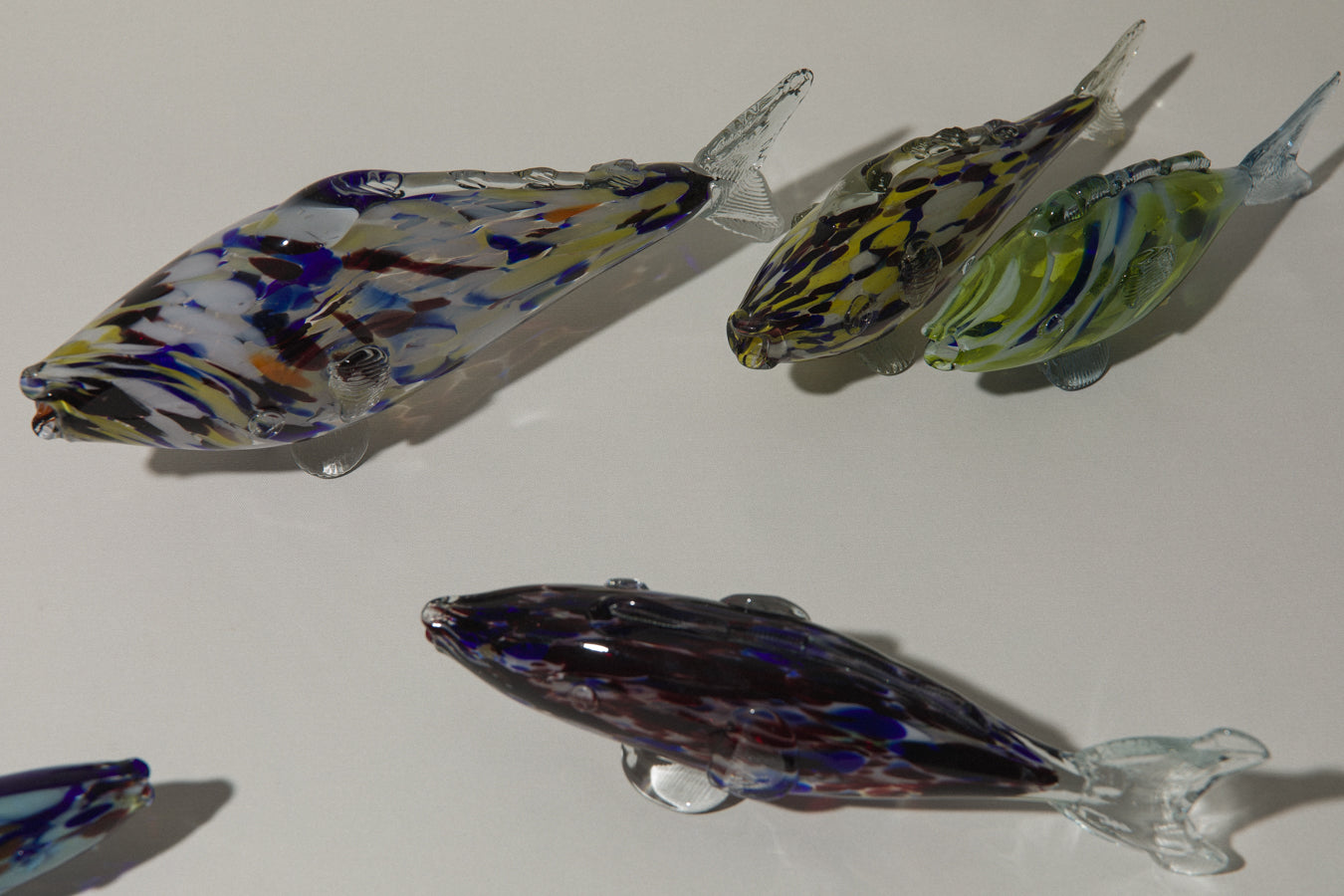 Speckled glass fish SCULPTURE