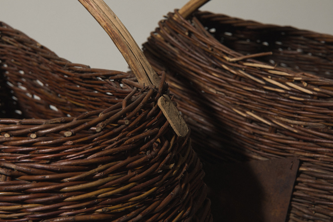 A pair of BICYCLE BASKETS