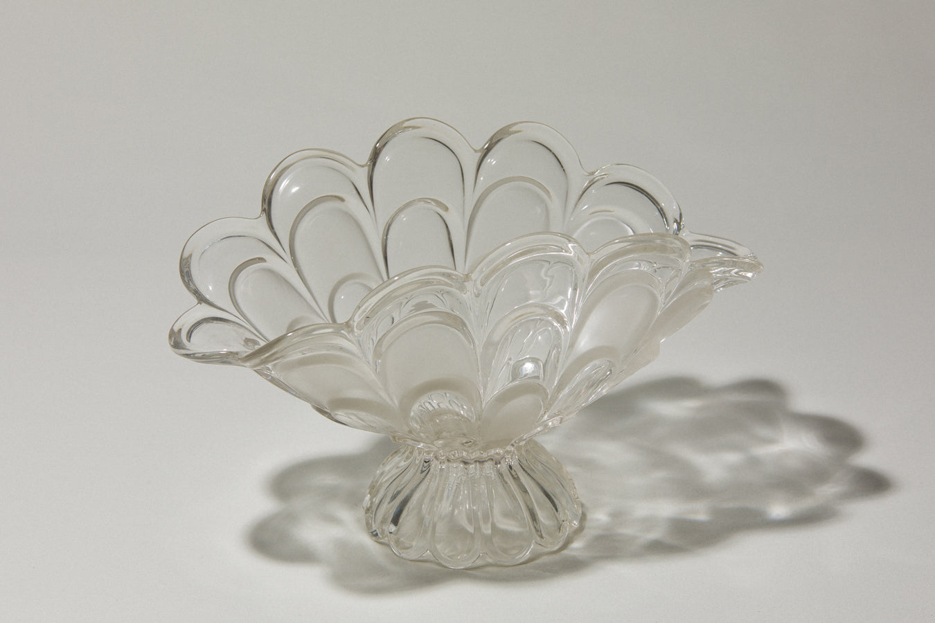 Textured FOOTED BOWL