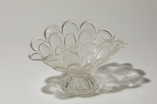 Textured FOOTED BOWL