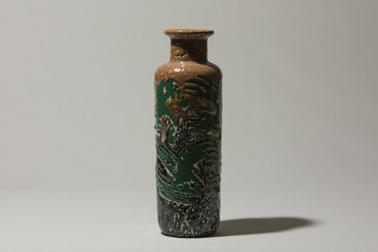 Vintage ceramic cylinder VASE