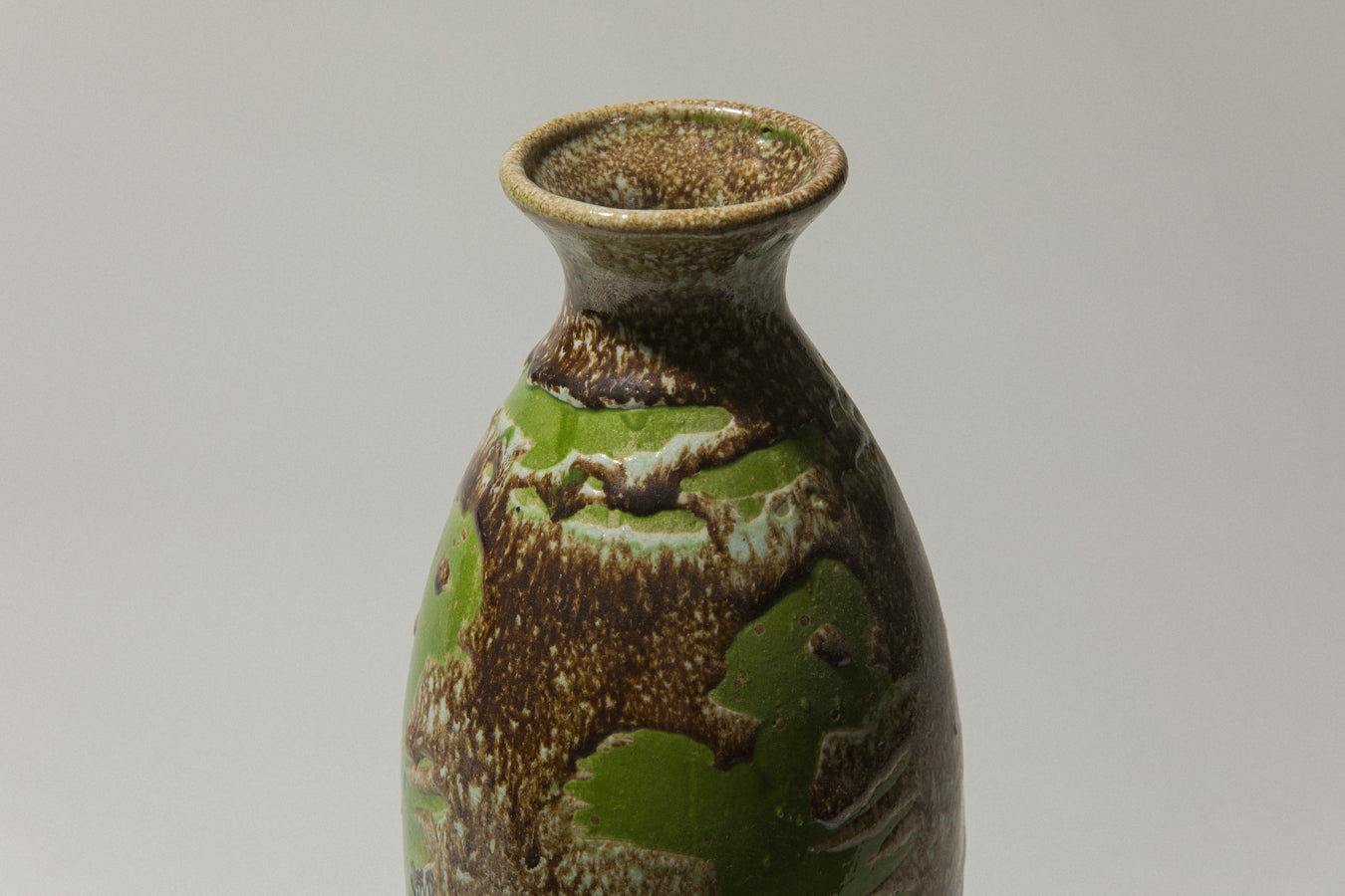 Vintage ceramic oval VASE