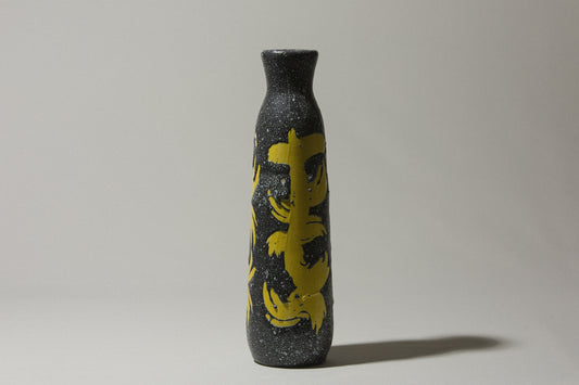 Vintage ceramic trapezoid VASE