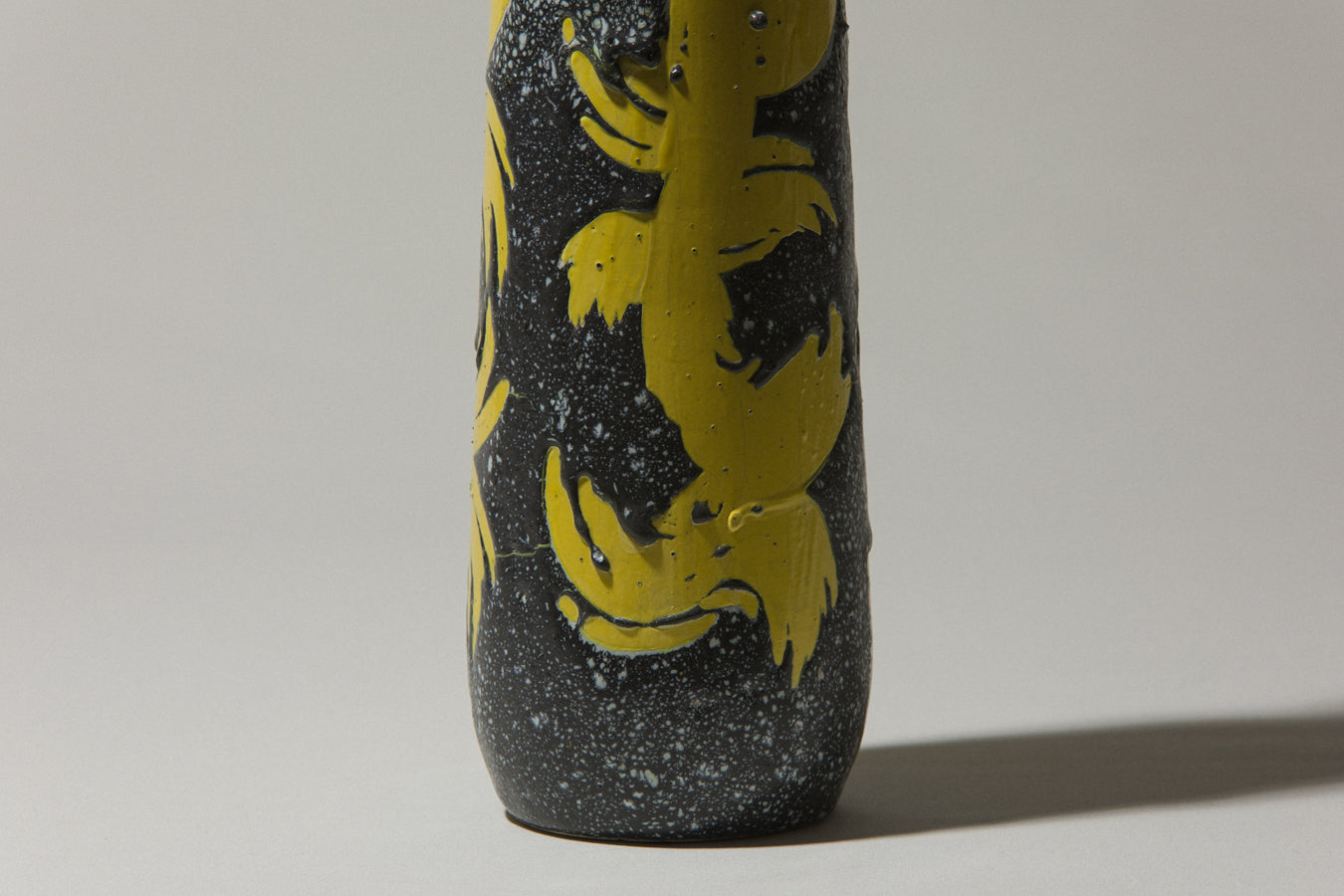 Vintage ceramic trapezoid VASE