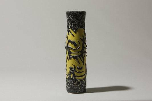 Vintage ceramic cylinder VASE