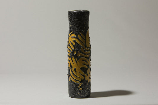 Vintage ceramic cylinder VASE