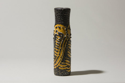 Vintage ceramic cylinder VASE