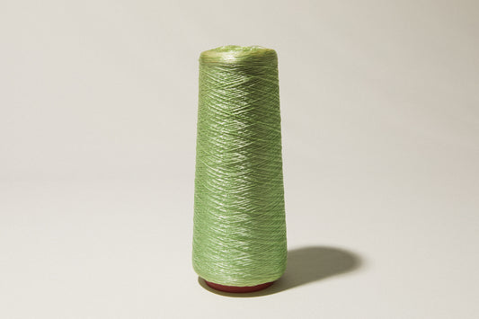 Tea green vintage YARN on cone