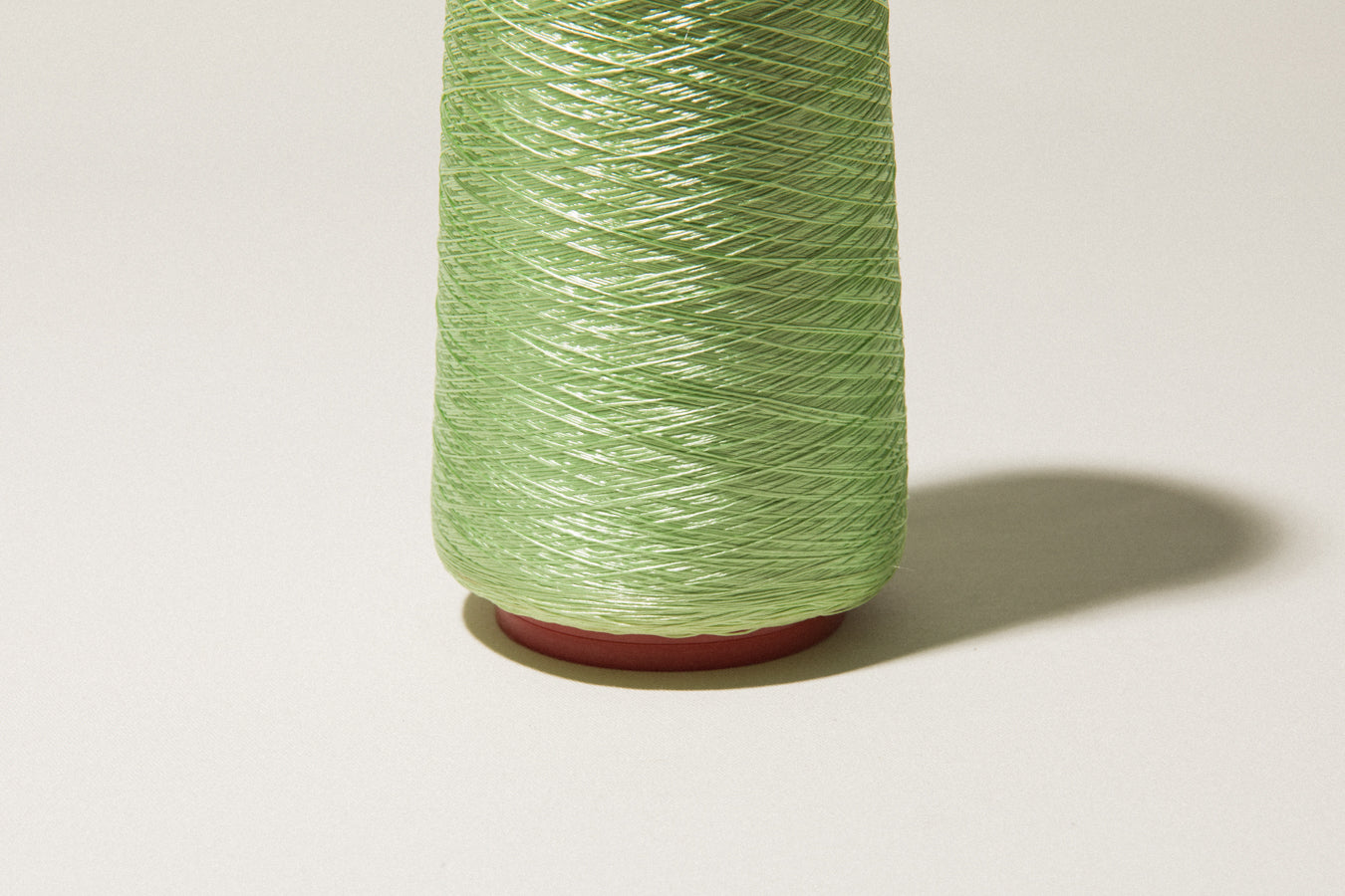 Tea green vintage YARN on cone