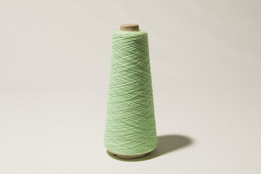 Light green vintage YARN on cone