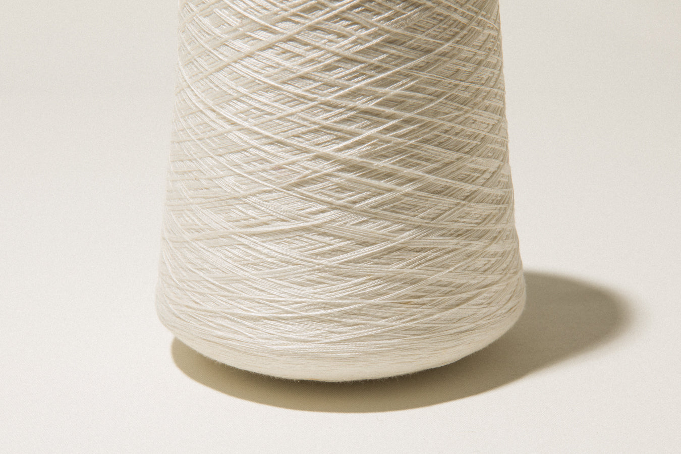 Off-white vintage YARN on cone