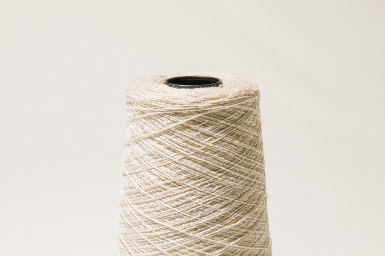 Off-white vintage YARN on cone