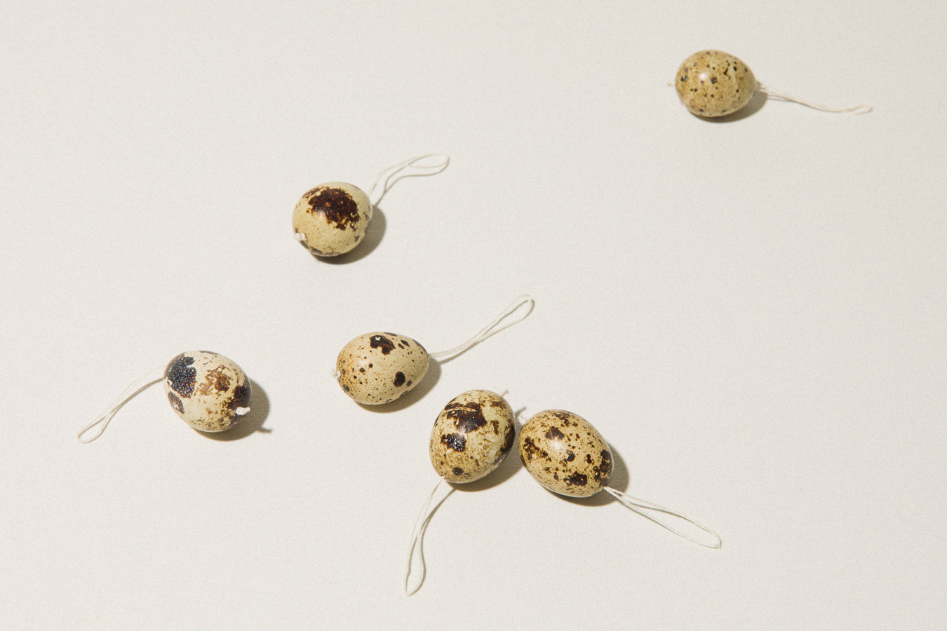 Set of six QUAIL EGGS