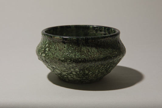 Bod ceramic BOWL  with mint green textured glaze