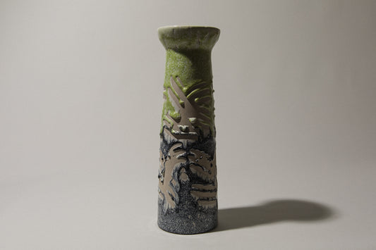 Vintage ceramic cylinder VASE