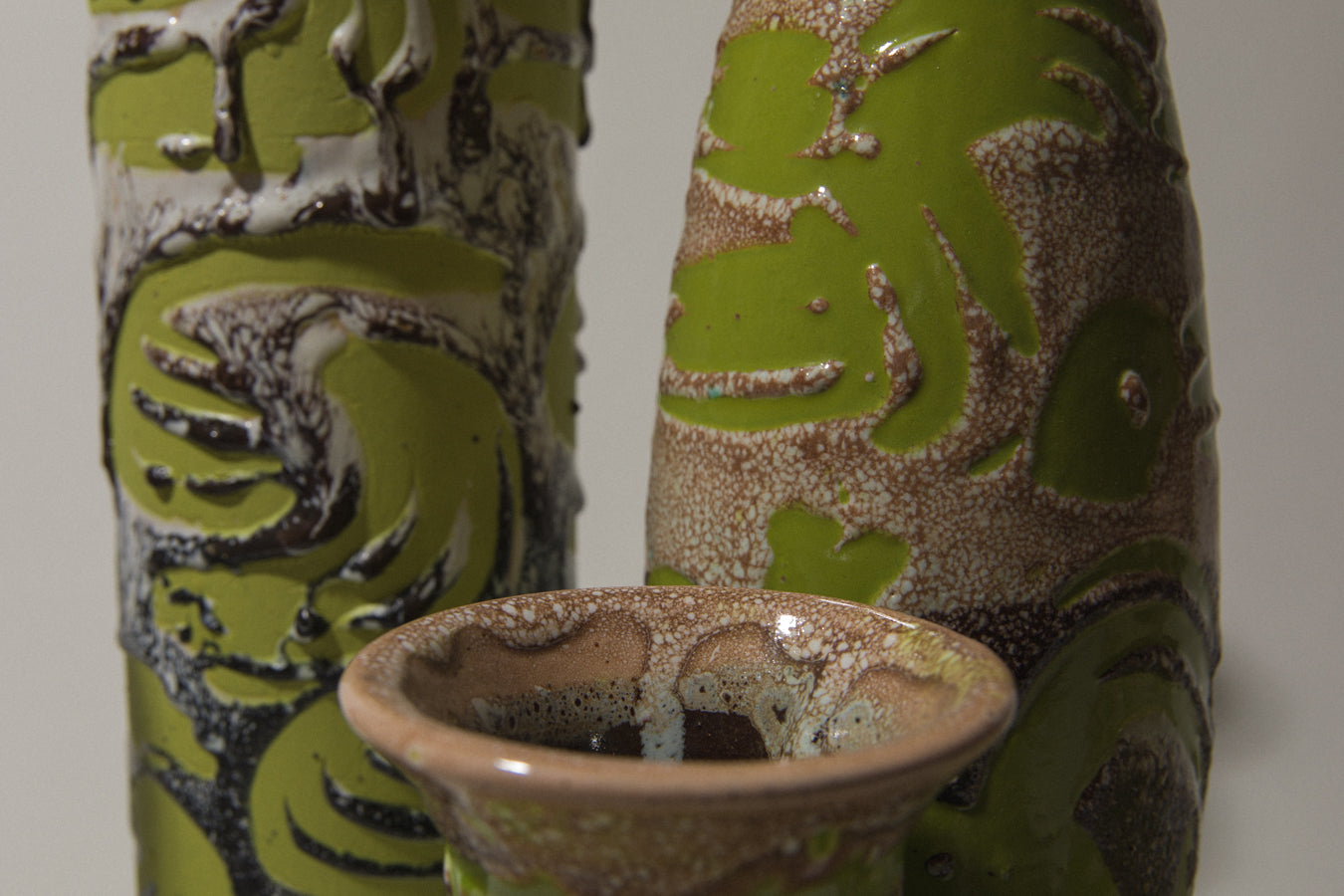 Vintage ceramic cigar VASE